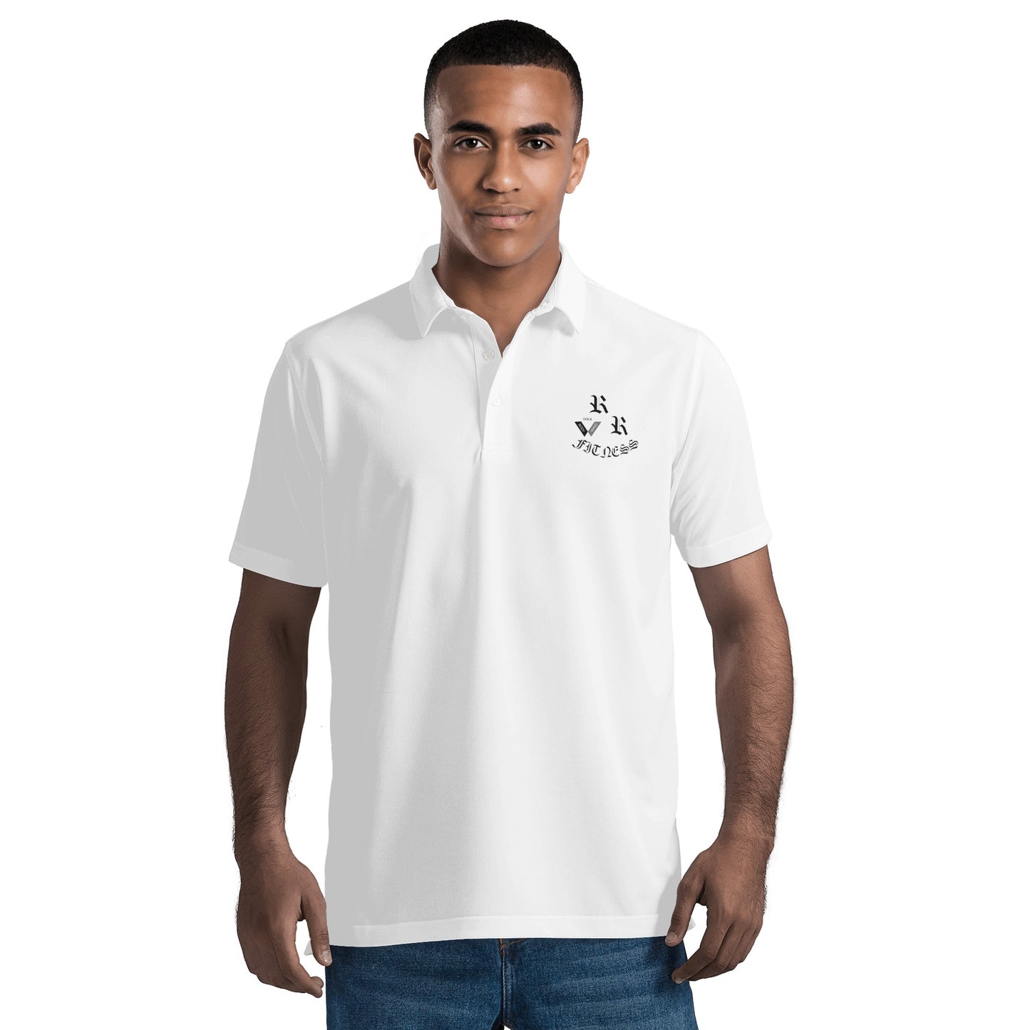 Men's All Over Print Polo Shirt